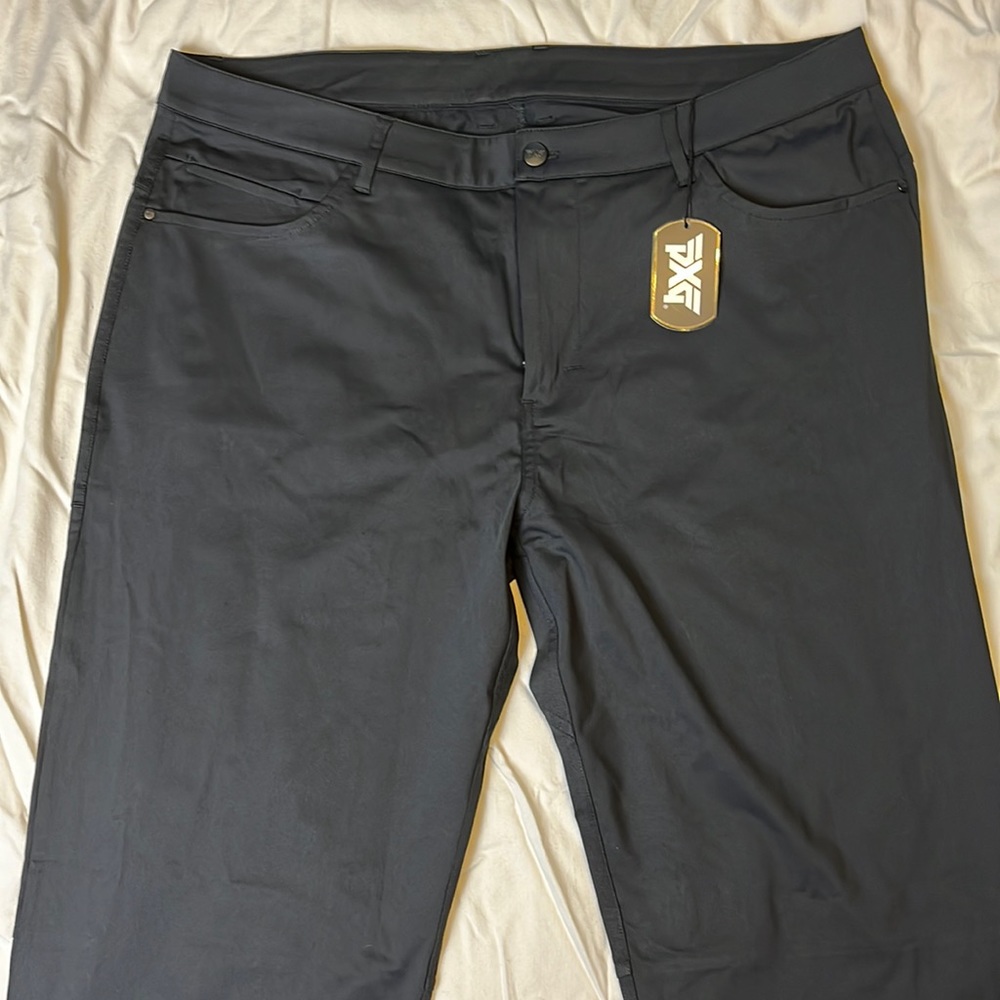 NWT Mens PXG premium golf pants ( black) size 38